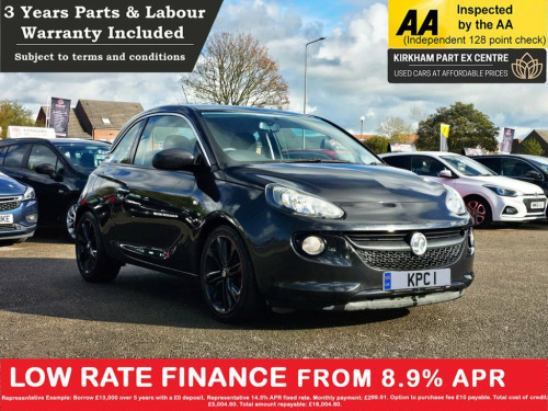 Vauxhall ADAM  1.2i GLAM Hatchback 3dr Petrol Manual Euro 6 (70 p
