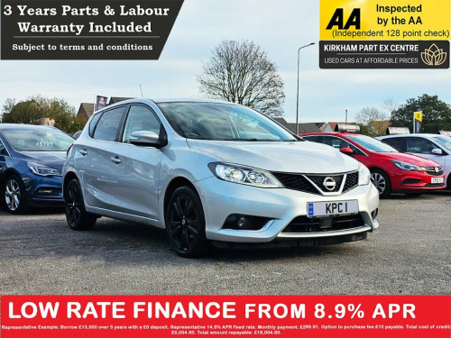 Nissan Pulsar  1.5 dCi n-tec Hatchback 5dr Diesel Manual Euro 6 (