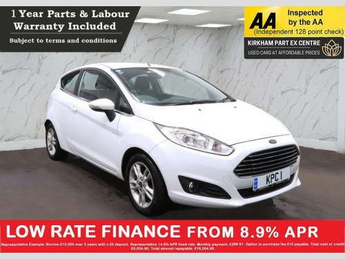Ford Fiesta  1.25 Zetec Hatchback 3dr Petrol Manual Euro 5 (82 