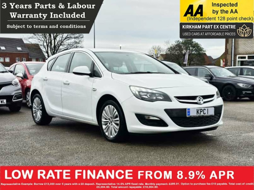 Vauxhall Astra  1.4i Excite Hatchback 5dr Petrol Manual Euro 6 (10