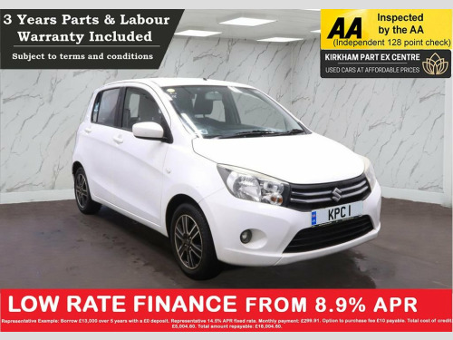 Suzuki Celerio  1.0 SZ4 Hatchback 5dr Petrol Manual Euro 6 (68 ps) 