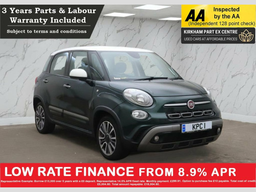 Fiat 500L  1.4 Cross MPV 5dr Petrol Manual Euro 6 (95 bhp) NA 