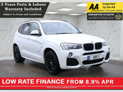 BMW X3  2.0 20d M Sport SUV 5dr Diesel Auto xDrive Euro 6  