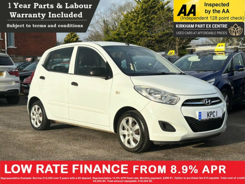 Hyundai i10  1.2 Classic Hatchback 5dr Petrol Manual Euro 5 (85 