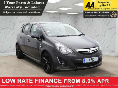 Vauxhall Corsa  1.2 16V Limited Edition Hatchback 5dr Petrol Manua 