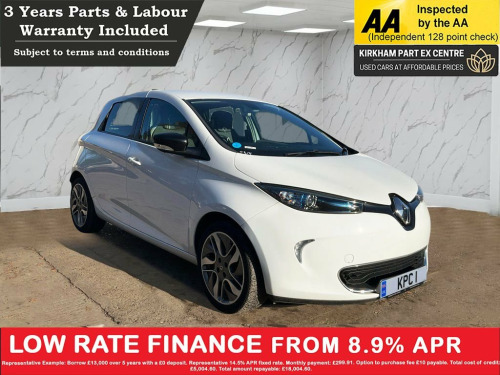 Renault Zoe  22kWh Dynamique Nav Hatchback 5dr Electric Auto (Q