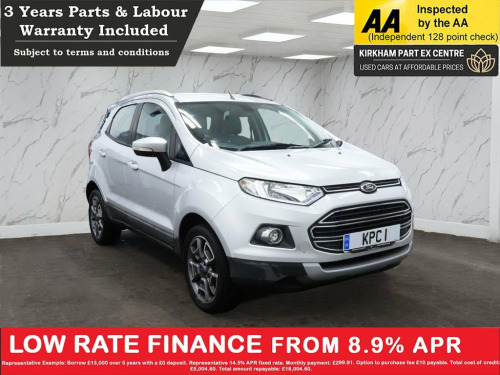 Ford EcoSport  1.0T EcoBoost Titanium SUV 5dr Petrol Manual 2WD E 