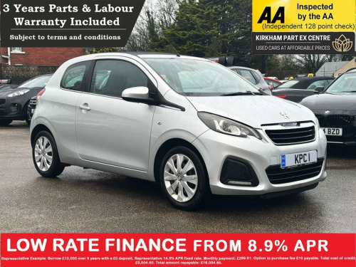 Peugeot 108  1.0 VTi Active Top! 3dr Petrol Manual Euro 5 Euro  
