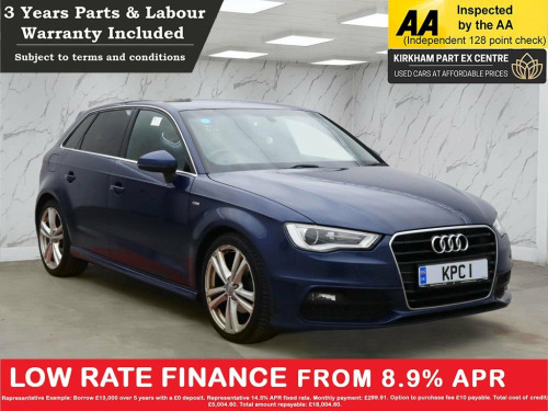 Audi A3  2.0 TDI S line Sportback 5dr Diesel Manual Euro 6  