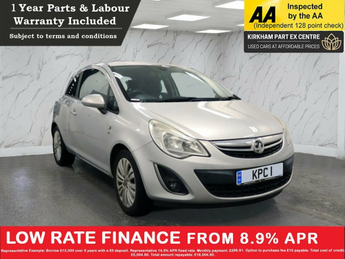 Vauxhall Corsa  1.4 16V SE Hatchback 3dr Petrol Manual Wide Ratio 