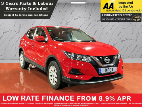 Nissan Qashqai  1.2 DIG-T Visia SUV 5dr Petrol Manual Euro 6 (s/s) 