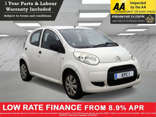 Citroen C1  1.0i VTR Hatchback 5dr Petrol Manual Euro 5 (68 ps 