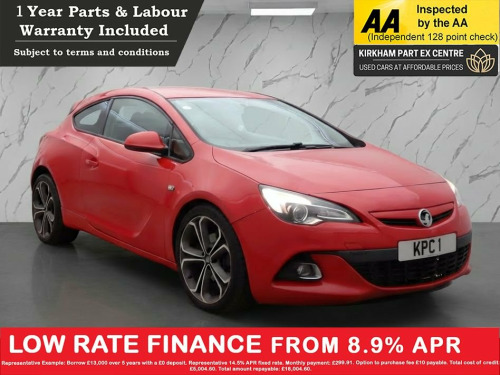 Vauxhall Astra GTC  1.4T Limited Edition Coupe 3dr Petrol Manual Euro  
