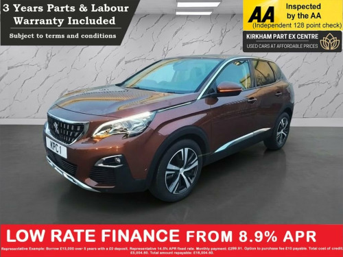 Peugeot 3008 Crossover  1.2 PureTech Allure SUV 5dr Petrol Manual Euro 6 ( 