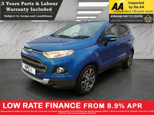 Ford EcoSport  1.0T EcoBoost Titanium SUV 5dr Petrol Manual 2WD E 