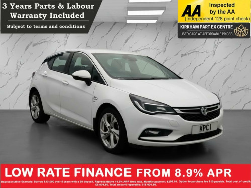 Vauxhall Astra  1.4i Turbo SRi Hatchback 5dr Petrol Manual Euro 6  