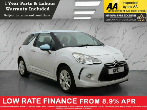 Citroen DS3  1.4 VTi 16V DSign Hatchback 3dr Petrol Manual Euro 