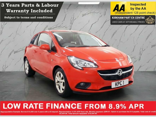Vauxhall Corsa  1.2i Energy Hatchback 3dr Petrol Manual Euro 6 (a/ 