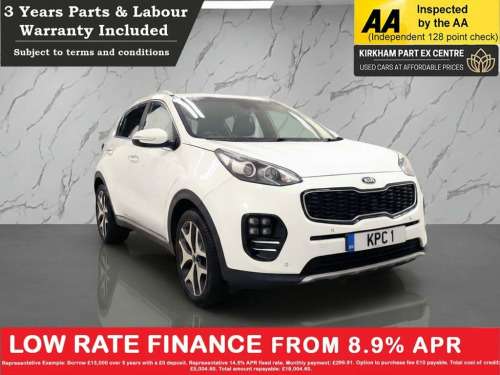 Kia Sportage  1.7 CRDi GT-Line Edition SUV 5dr Diesel Manual Eur 