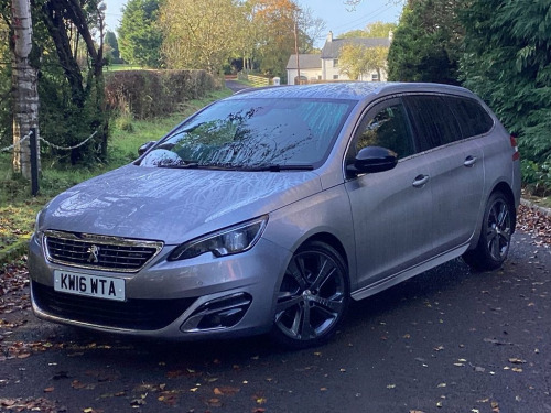 Peugeot 308  1.6 BLUE HDI S/S SW GT LINE 5d 120 BHP