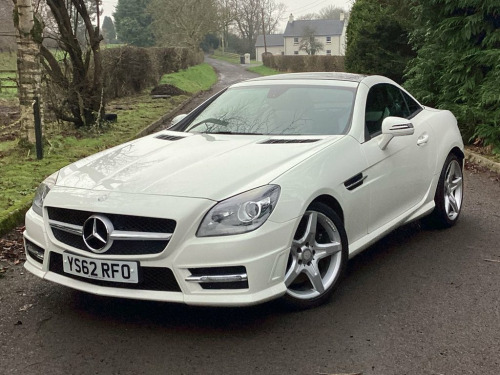 Mercedes-Benz SLK SLK200 1.8 SLK200 BlueEfficiency AMG Sport Convertible 2d