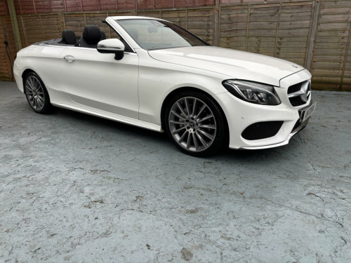 Mercedes-Benz C-Class  2.1 C220d AMG Line (Premium Plus) Cabriolet G-Tronic+ Euro 6 (s/s) 2dr