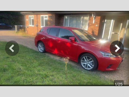 Lexus CT 200h  1.8 200h Advance CVT Euro 6 (s/s) 5dr