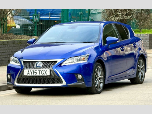 Lexus CT 200h  1.8 200h F Sport Hatchback 5dr Petrol Hybrid CVT Euro 6 (s/s) (136 ps) 