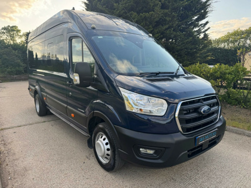 Ford Transit  2.0 460 EcoBlue Trend RWD L4 High Roof Euro 6 (s/s) 5dr (17 Seat, DRW)