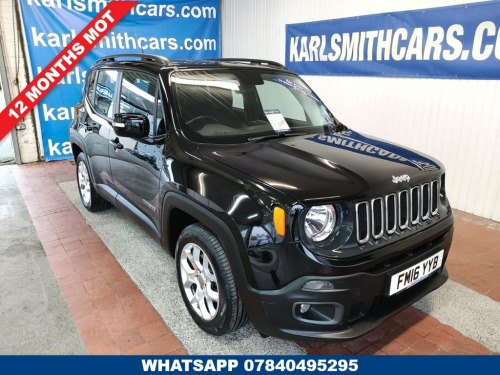 Jeep Renegade  1.6 MultiJetII Longitude SUV 5dr Diesel Manual Eur