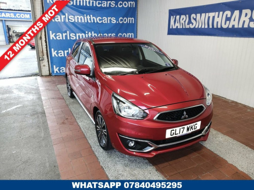 Mitsubishi Mirage  1.2 Juro Hatchback 5dr Petrol Manual Euro 6 (s/s) 