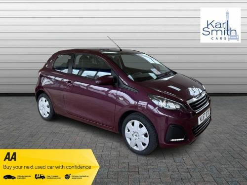 Peugeot 108  1.0 Active Hatchback 3dr Petrol Manual Euro 6 (68 