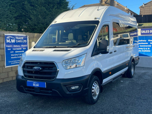 Ford Transit  2.0 460 EcoBlue Leader RWD L4 High Roof Euro 6 (s/s) 5dr (17 Seat, DRW)