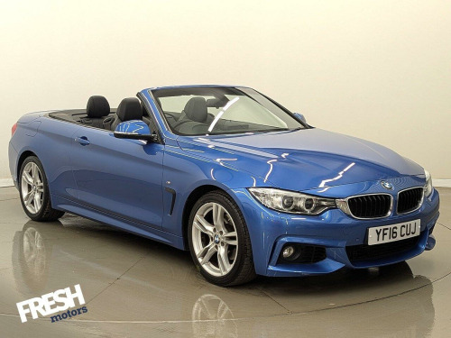 BMW 4 Series  2.0 420d M Sport Convertible 2dr Diesel Auto Euro 6 (s/s) (190 ps)