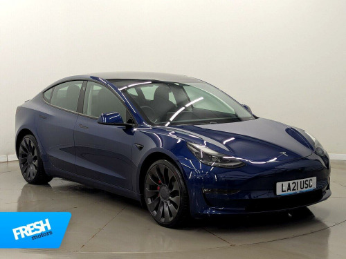 Tesla Model 3  (Dual Motor) Performance Saloon 4dr Electric Auto 4WDE (Performance Upgrade 