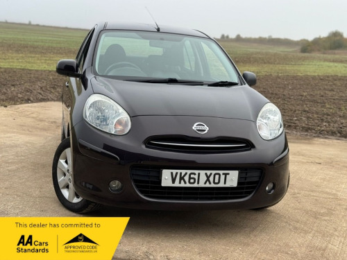 Nissan Micra  1.2 12V Acenta Hatchback 5dr Petrol CVT Euro 5 (80 ps)