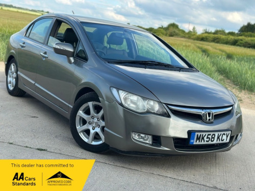 Honda Civic  1.3 IMA ES Saloon 4dr Petrol Hybrid Automatic (109 g/km, 93 bhp)