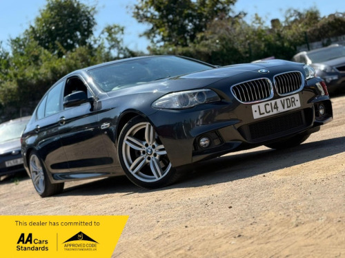 BMW 5 Series  2.0 520d M Sport Saloon 4dr Diesel Auto Euro 6 (s/s) (184 ps)