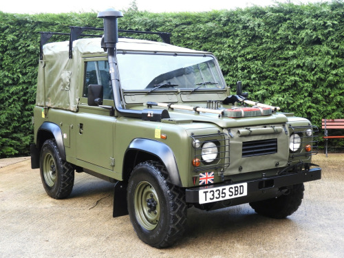 Land Rover 90  2.5 300TDI EX MOD XD-WOLF RARE WINTER WATER SOFT TOP 