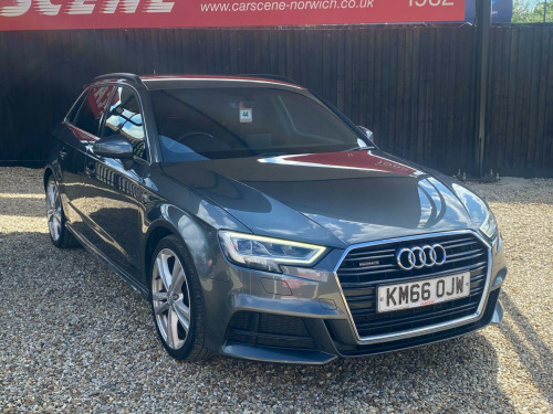 Audi A3  2.0 TDI S line Sportback quattro Euro 6 (s/s) 5dr