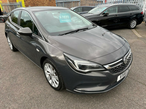 Vauxhall Astra  1.6 CDTi BlueInjection Tech Line Euro 6 (s/s) 5dr