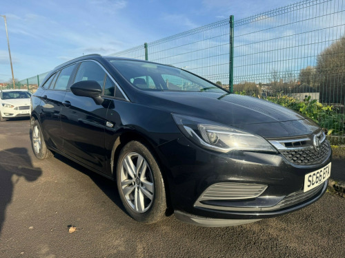 Vauxhall Astra  1.6 CDTi 16V ecoFLEX Design 5dr