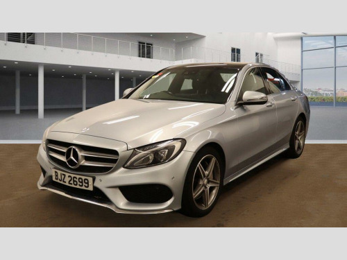 Mercedes-Benz C-Class  2.1 C250d AMG Line (Premium Plus) G-Tronic+ Euro 6 (s/s) 4dr
