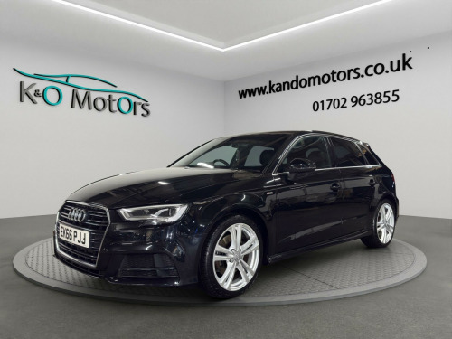 Audi A3  2.0 TFSI S line Sportback S Tronic Euro 6 (s/s) 5dr 