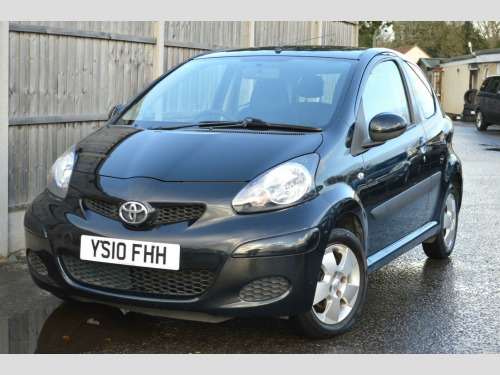 Toyota AYGO  1.0 VVT-i Black Hatchback 3dr Petrol Manual Euro 4 (67 bhp) 