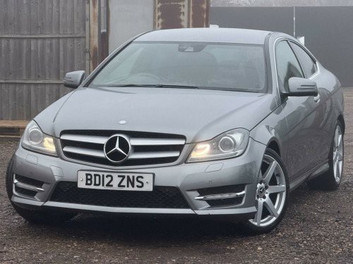 Mercedes-Benz C-Class C180 1.6 C180 BlueEfficiency AMG Sport G-Tronic+ Euro 5 (s/s) 2dr