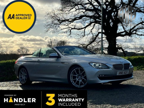 BMW 6 Series  4.4 650i V8 SE Convertible 2dr Petrol Steptronic E