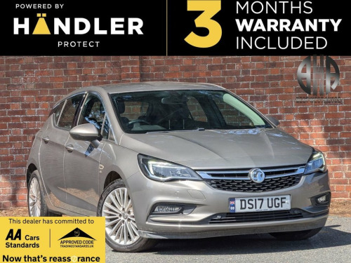 Vauxhall Astra  1.4i Turbo Elite Nav Hatchback 5dr Petrol Auto Eur