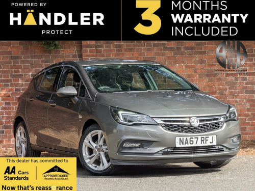 Vauxhall Astra  1.4i Turbo SRi Hatchback 5dr Petrol Auto Euro 6 (s