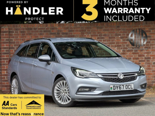 Vauxhall Astra  1.4i Turbo Elite Nav Sports Tourer 5dr Petrol Auto